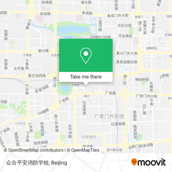 众合平安消防学校 map