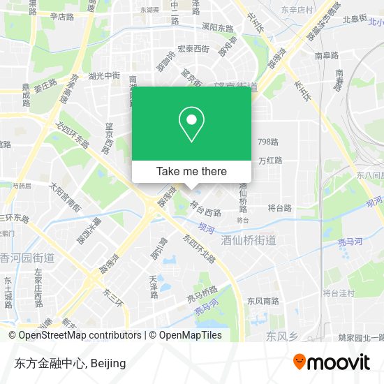 东方金融中心 map