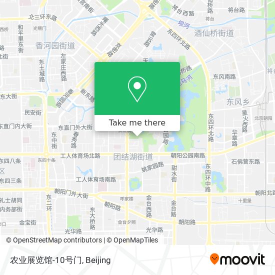 农业展览馆-10号门 map