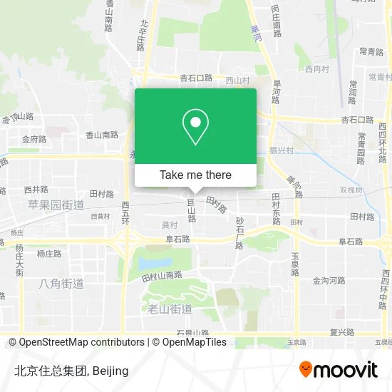 北京住总集团 map