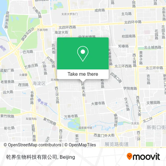乾界生物科技有限公司 map