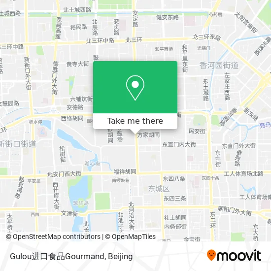 Gulou进口食品Gourmand map