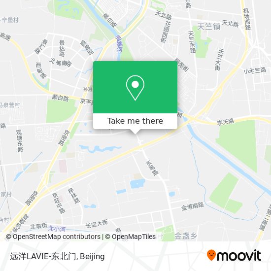远洋LAVIE-东北门 map