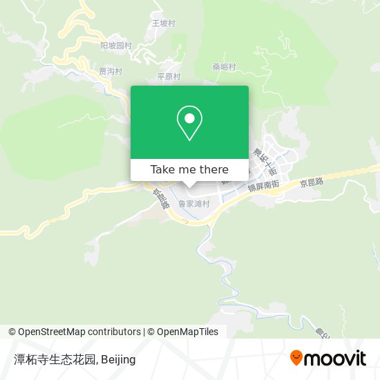 潭柘寺生态花园 map