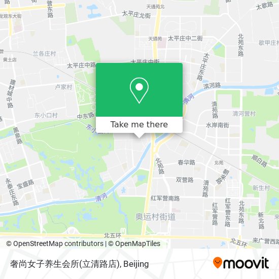 奢尚女子养生会所(立清路店) map