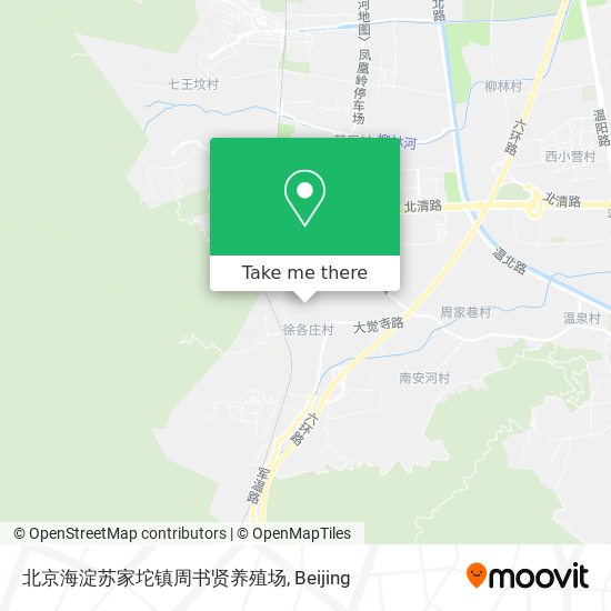 北京海淀苏家坨镇周书贤养殖场 map