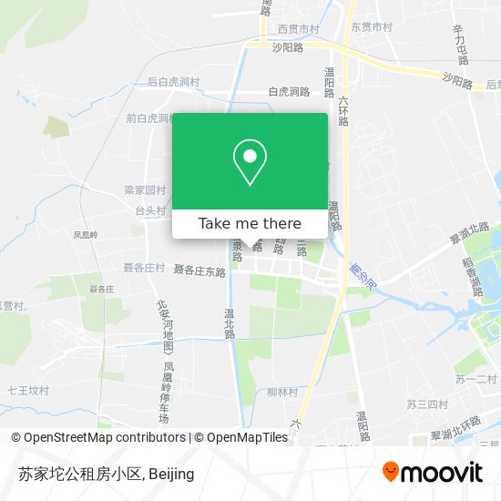 苏家坨公租房小区 map