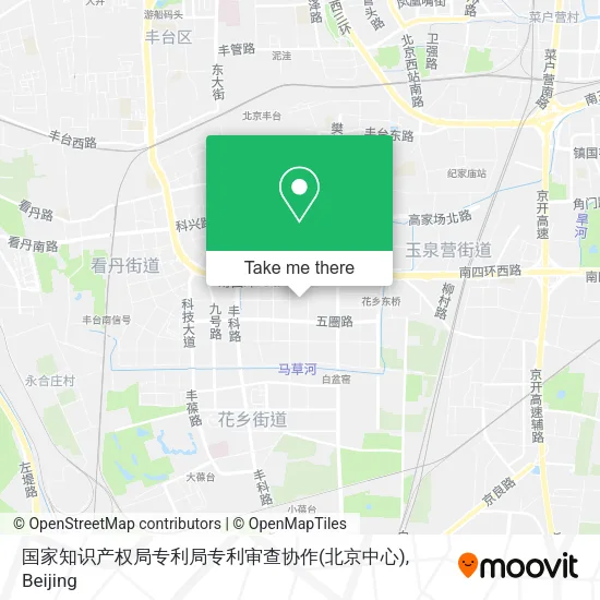 国家知识产权局专利局专利审查协作(北京中心) map