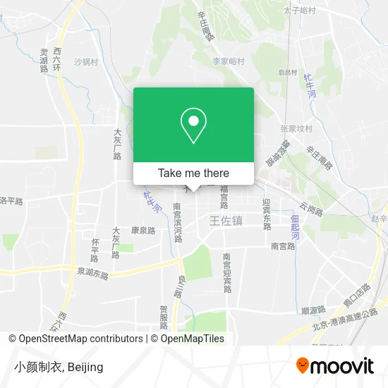 小颜制衣 map