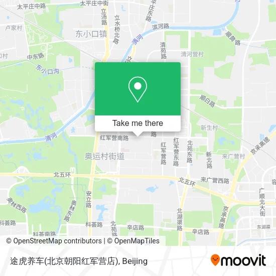 途虎养车(北京朝阳红军营店) map