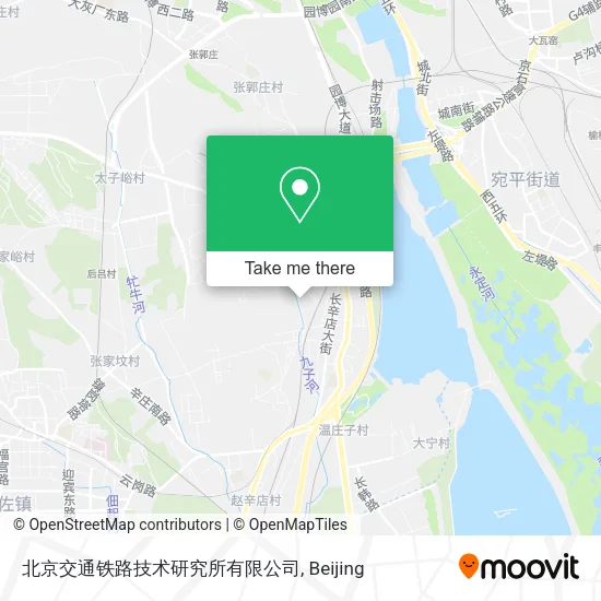 北京交通铁路技术研究所有限公司 map