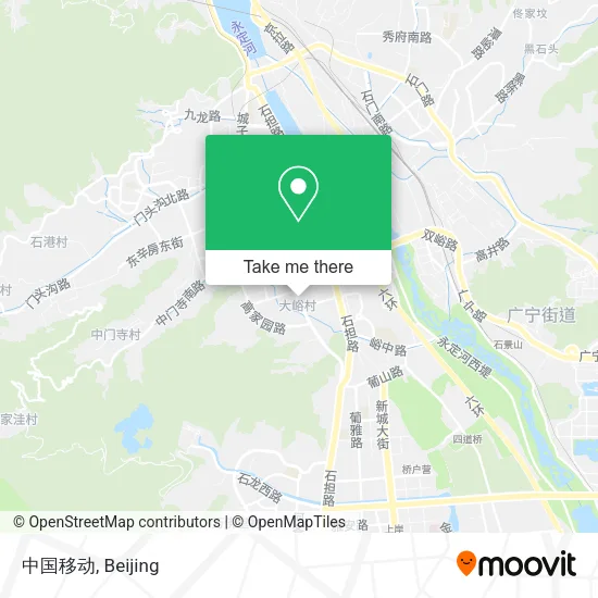 中国移动 map