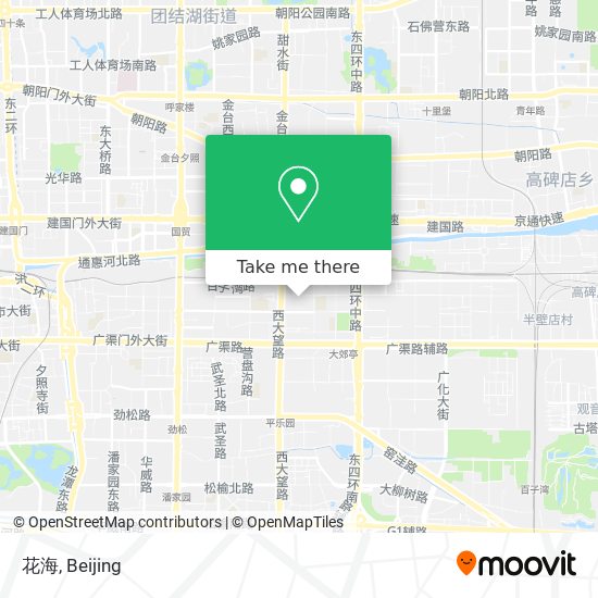 花海 map