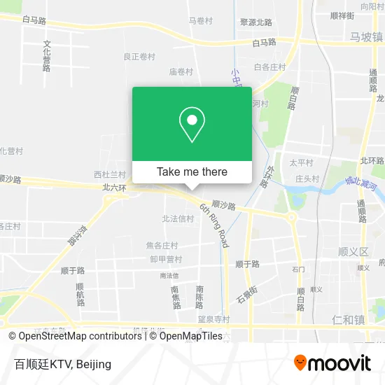 百顺廷KTV map
