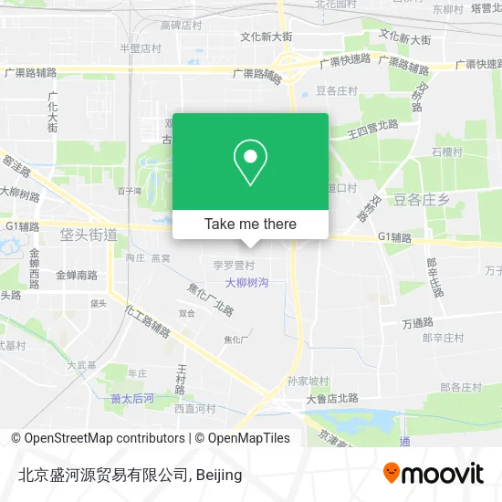 北京盛河源贸易有限公司 map