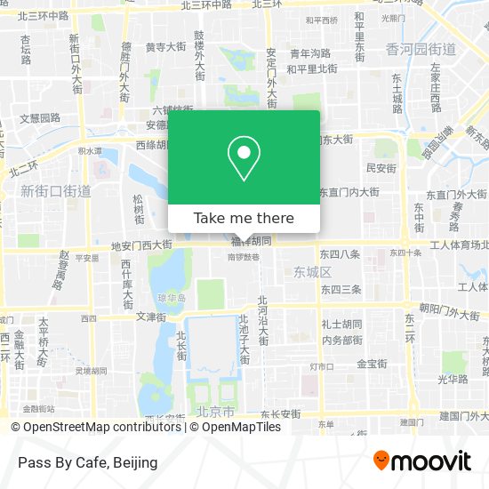 Pass By Cafe map