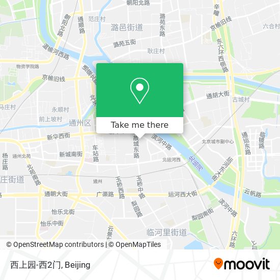 西上园-西2门 map