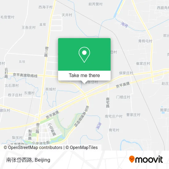 南张岱西路 map