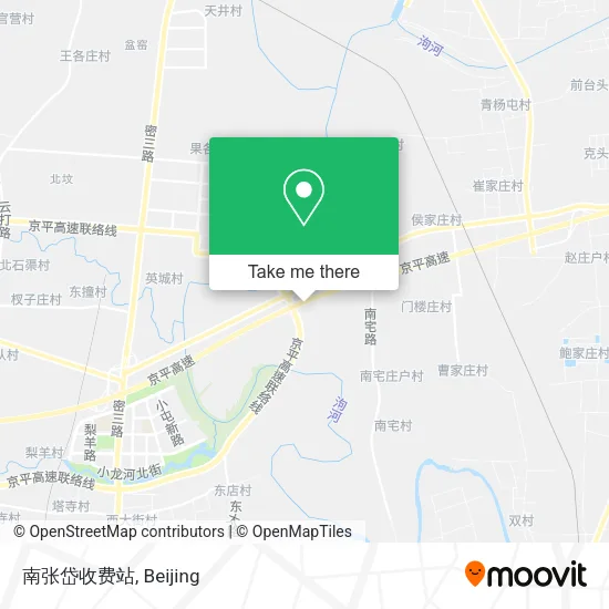 南张岱收费站 map