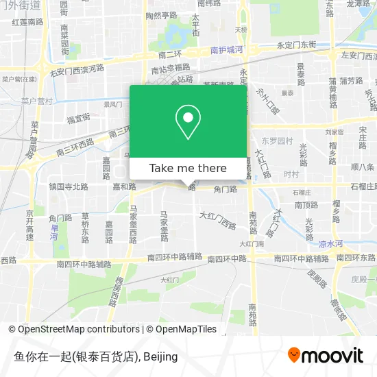 鱼你在一起(银泰百货店) map