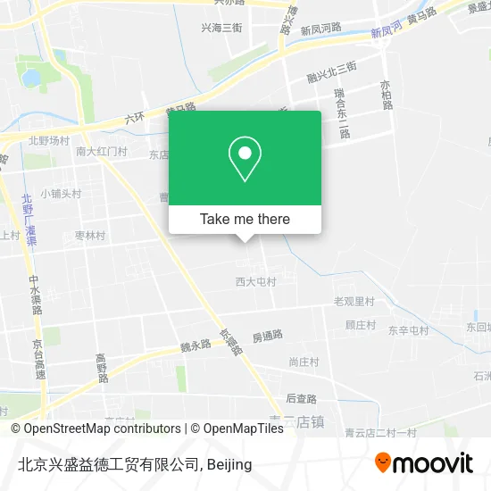 北京兴盛益德工贸有限公司 map