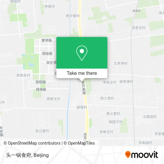 头一锅食府 map
