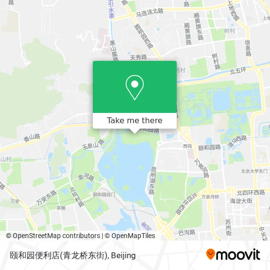 颐和园便利店(青龙桥东街) map