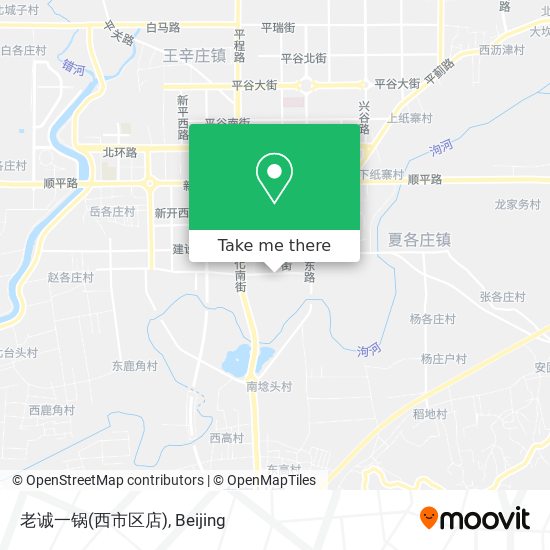 老诚一锅(西市区店) map