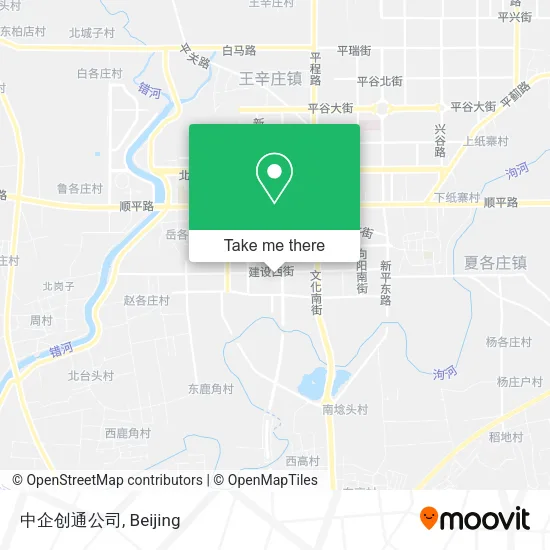 中企创通公司 map