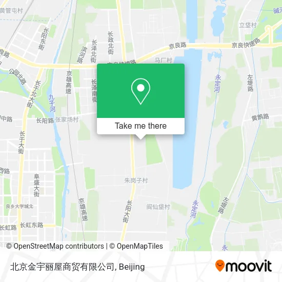 北京金宇丽屋商贸有限公司 map