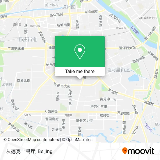 从德克士餐厅 map