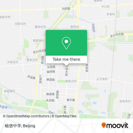榆垡中学 map