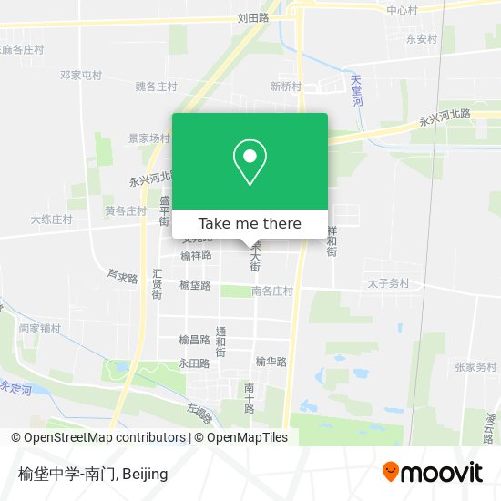 榆垡中学-南门 map