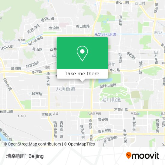 瑞幸咖啡 map