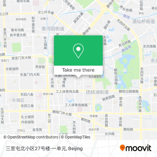 三里屯北小区27号楼-一单元 map