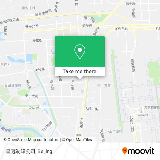皇冠制罐公司 map