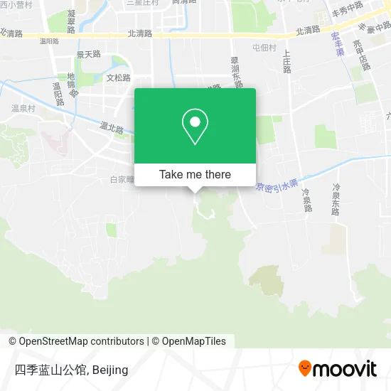 四季蓝山公馆 map