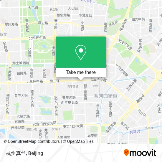 杭州真丝 map