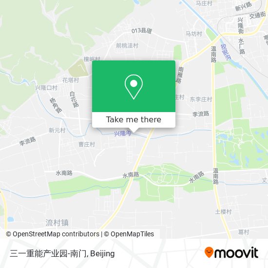 三一重能产业园-南门 map
