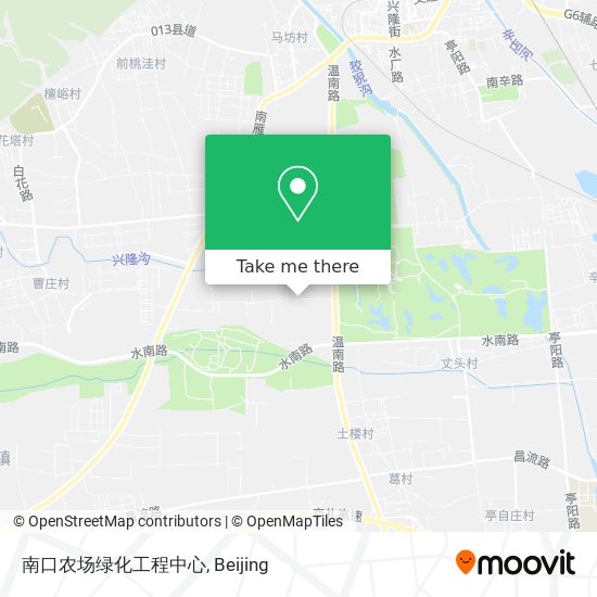 南口农场绿化工程中心 map