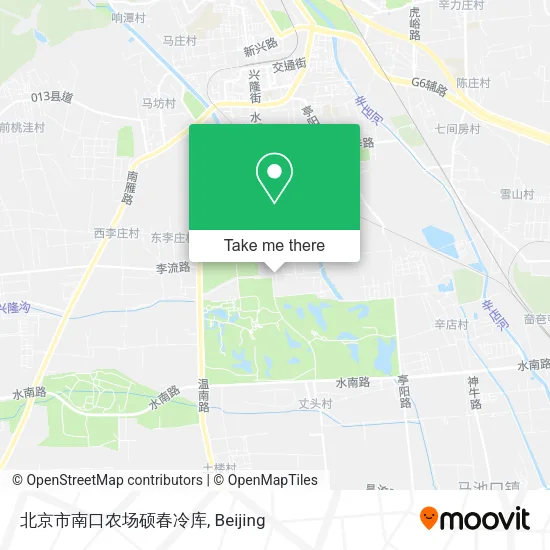 北京市南口农场硕春冷库 map