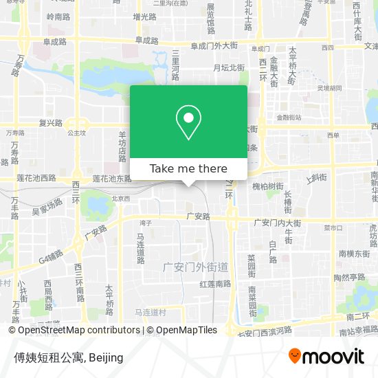 傅姨短租公寓 map
