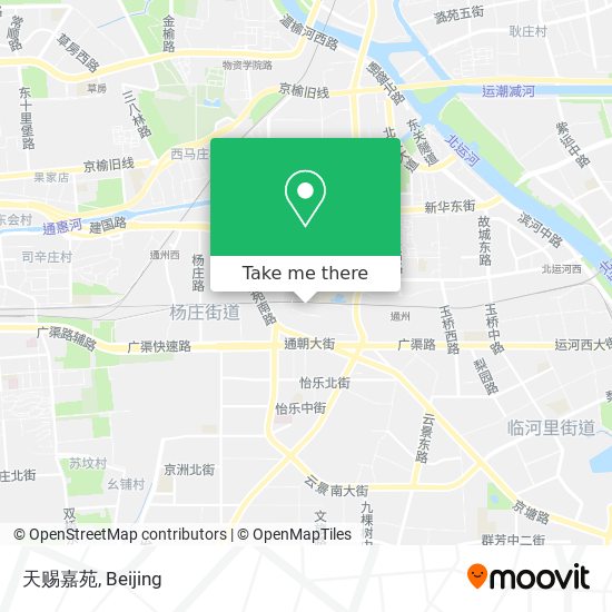 天赐嘉苑 map