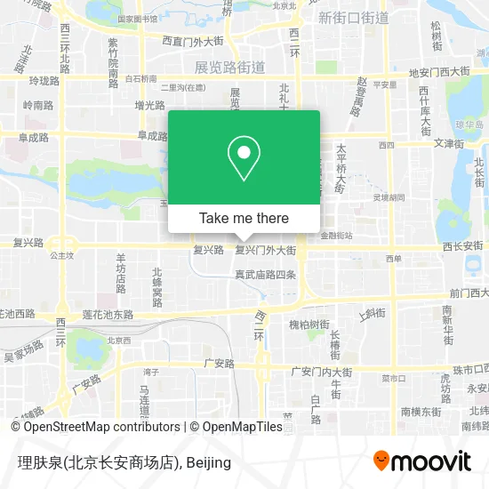 理肤泉(北京长安商场店) map