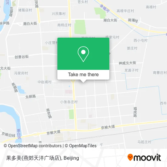 果多美(燕郊天洋广场店) map