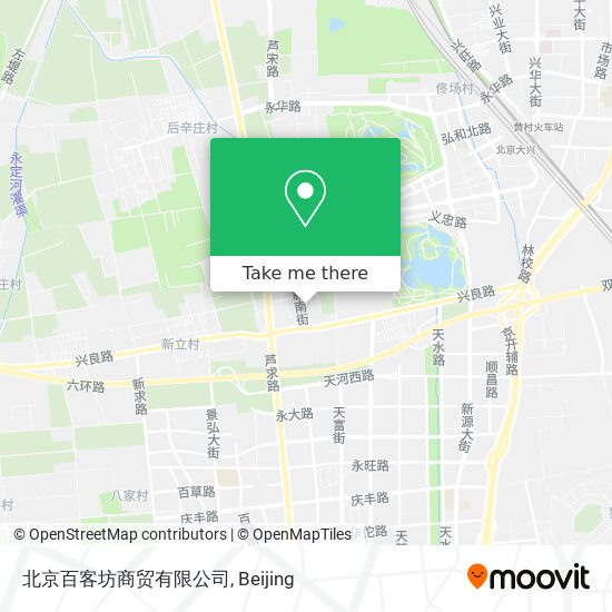 北京百客坊商贸有限公司 map