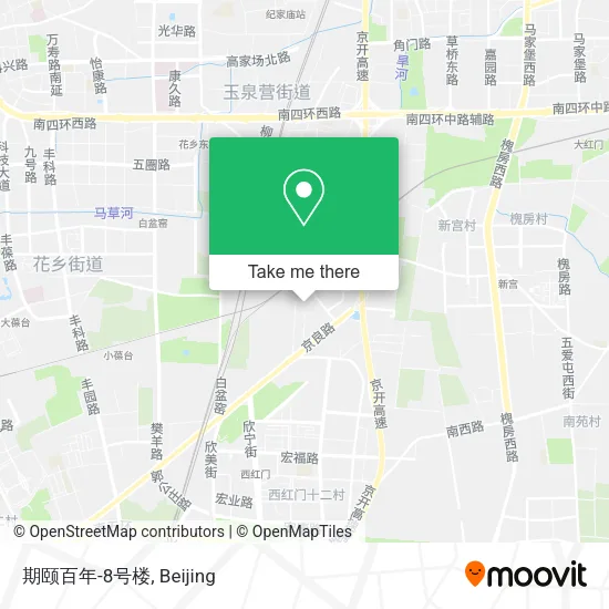 期颐百年-8号楼 map
