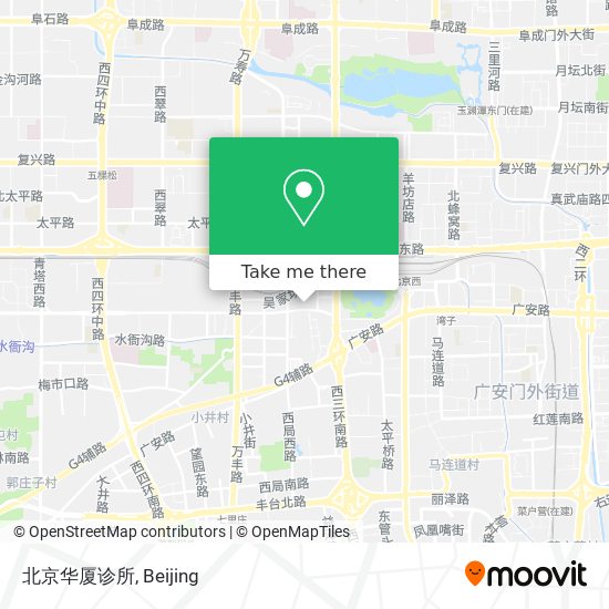 北京华厦诊所 map