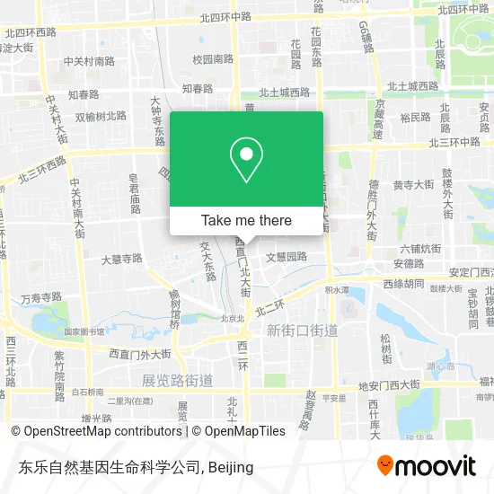 东乐自然基因生命科学公司 map
