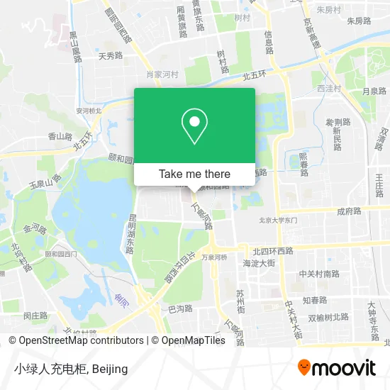 小绿人充电柜 map
